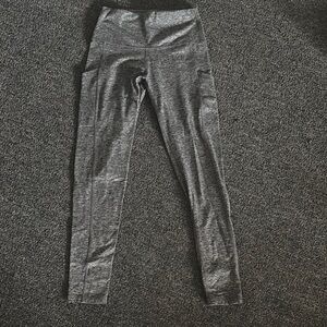 Aerie Gray High-Waisted Leggings